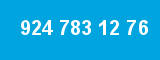 924 783 12 76 924 783 12 76